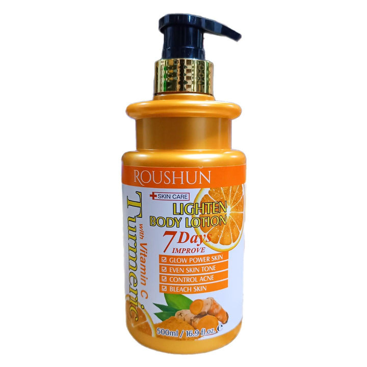 Roushun Turmeric With Vitamin C Body Lotion - 500ml - Pinoyhyper