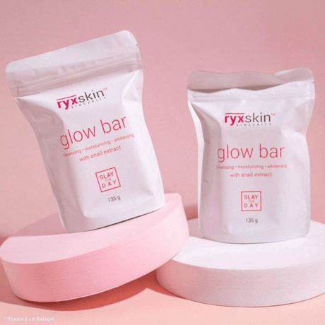 ryxskin Glow Bar Soap with Snail extract - 135g (1+1) Offer - Pinoyhyper