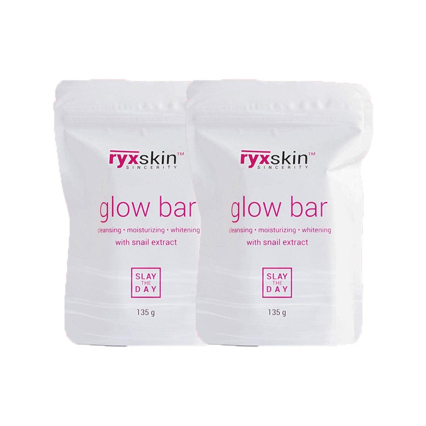 ryxskin Glow Bar Soap with Snail extract - 135g (1+1) Offer - Pinoyhyper