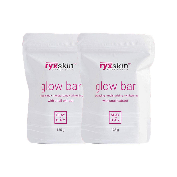 ryxskin Glow Bar Soap with Snail extract - 135g (1+1) Offer - Pinoyhyper