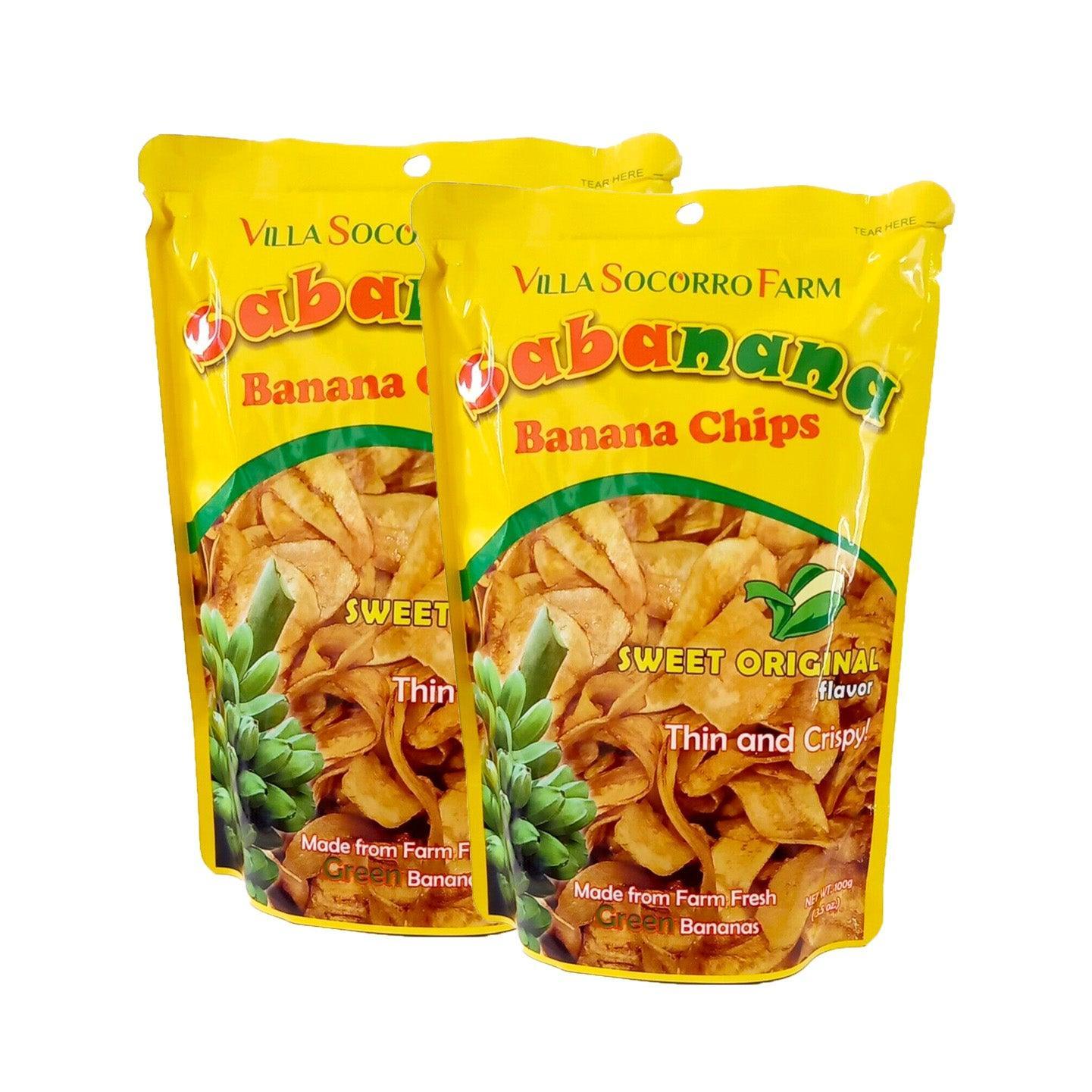 Sabanana Banana Chips - 2Pcs × 100g (Offer) - Pinoyhyper