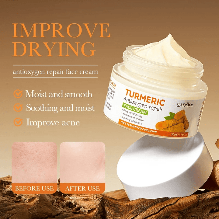 Sadoer Turmeric Antioxygen Repair Face Cream - 50g - Pinoyhyper