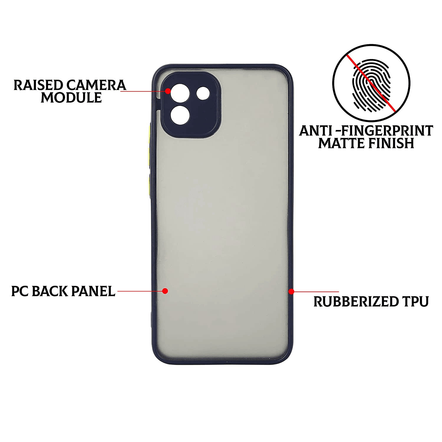 Samsung A03 Fashion Smoke Case - Pinoyhyper