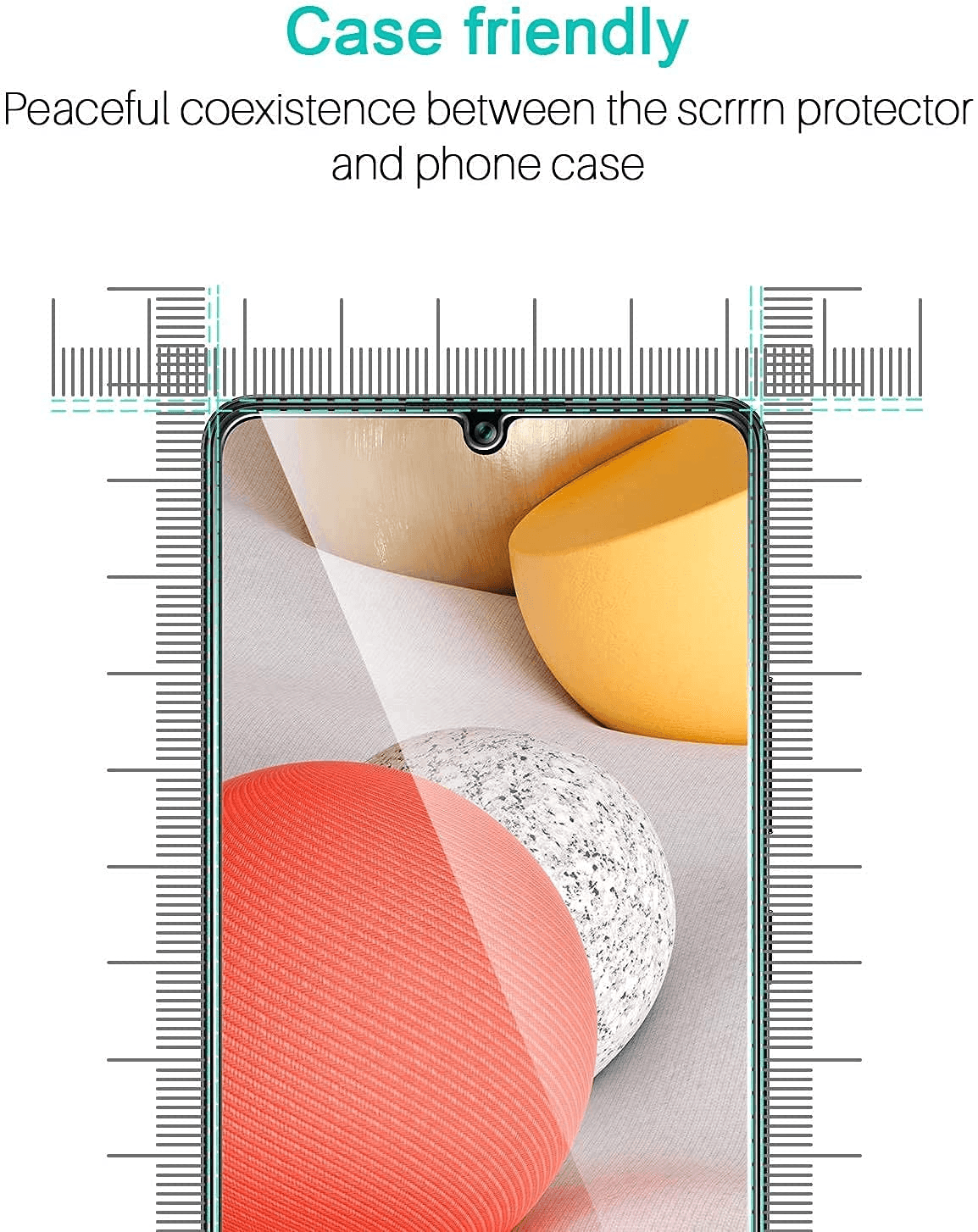 Samsung A03S HD Original Temper Glass - Pinoyhyper