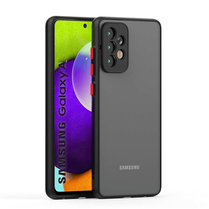 Samsung A23 Fashion Smoke Case With Ring Stand - Pinoyhyper
