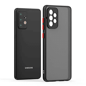 Samsung A23 Fashion Smoke Case With Ring Stand - Pinoyhyper