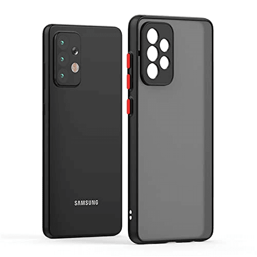 Samsung A23 Fashion Smoke Case With Ring Stand - Pinoyhyper