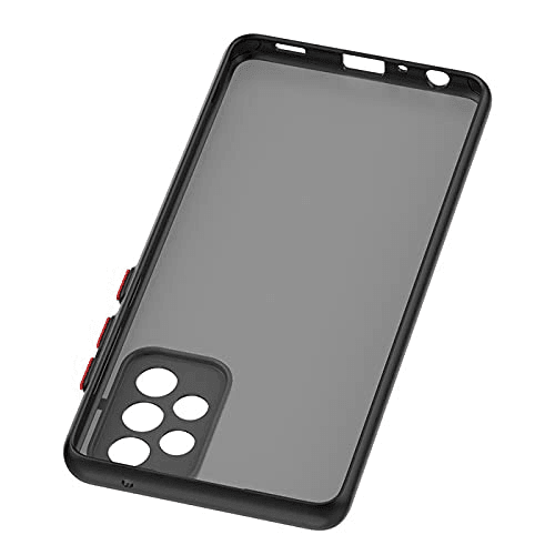 Samsung A23 Fashion Smoke Case With Ring Stand - Pinoyhyper