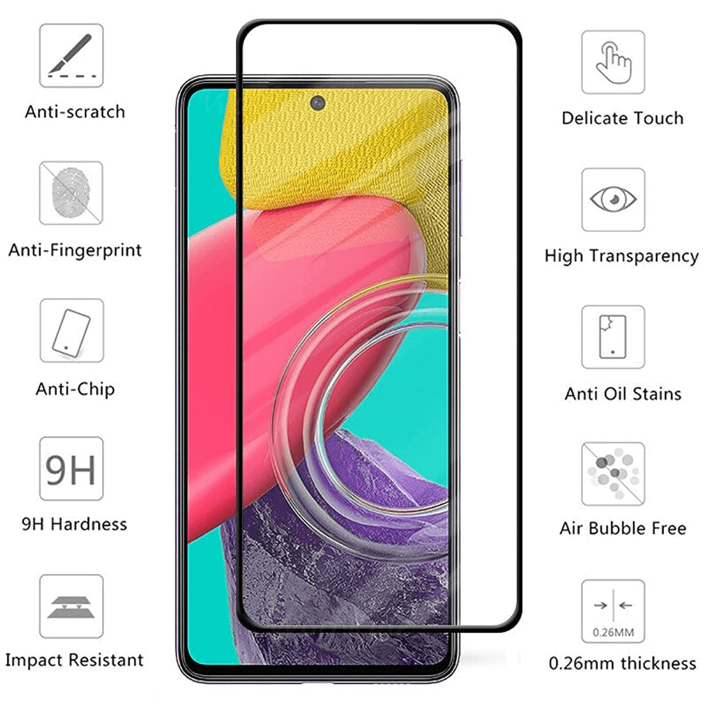 Samsung A53 HD Original Temper Glass - Pinoyhyper