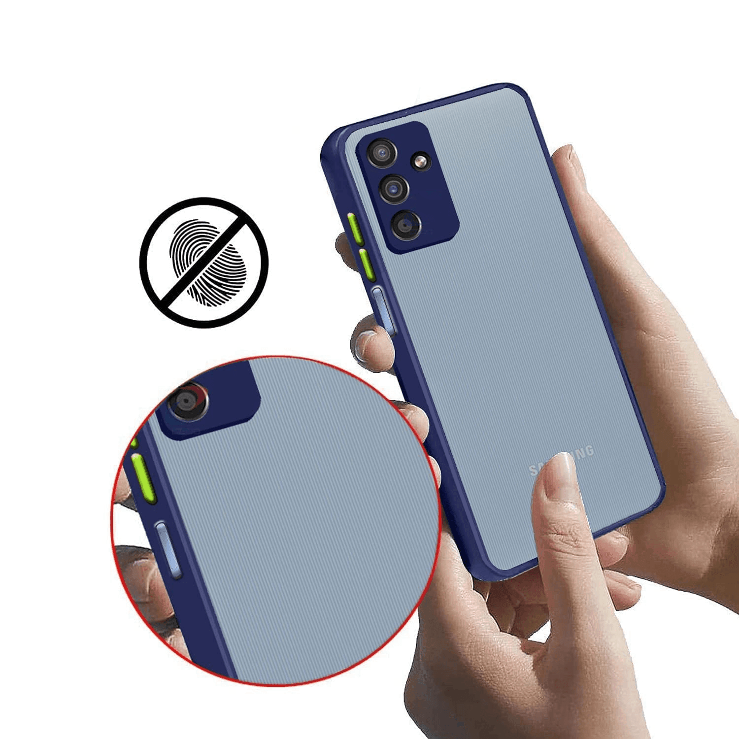 Samsung M13 5G Fashion Smoke Case - Pinoyhyper