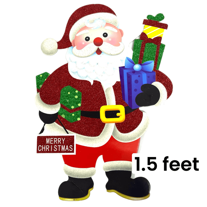 Santa With Gifts Xmas Decoration 1.5 feet - 0614 - Pinoyhyper