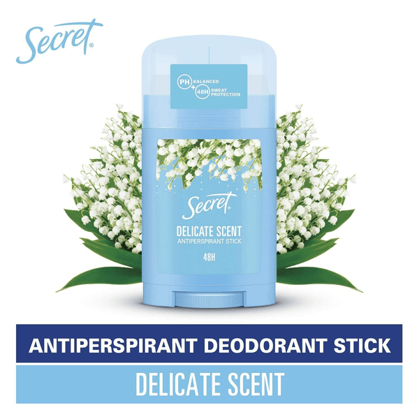 Secret Delicate Women Deodorant Stick & Anti-Perspirant - 40ml - Pinoyhyper