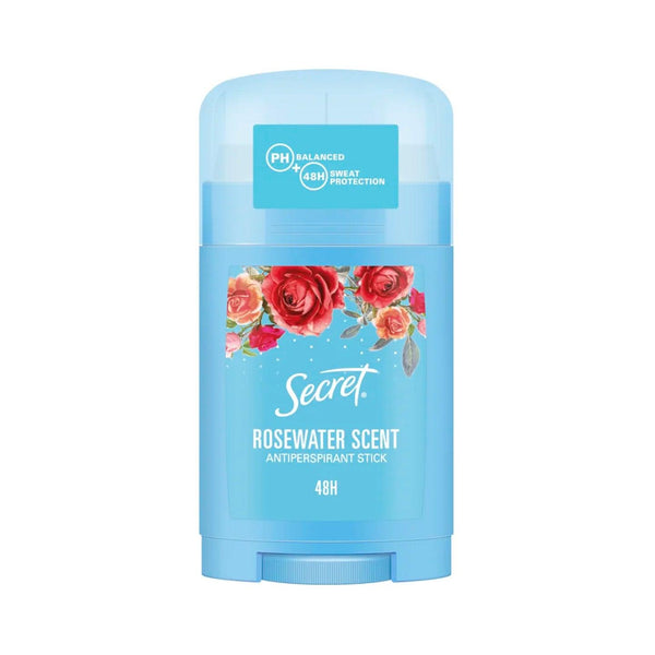 Secret Rosewater Scent Deodorant Stick & Anti-Perspirant - 40ml - Pinoyhyper