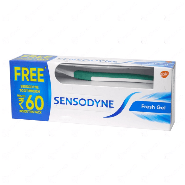Sensodyne Toothpaste Fresh Gel (150g) + Toothbrush - Pinoyhyper