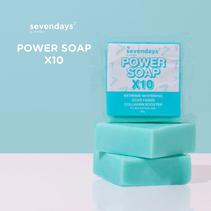 Seven Days Whitening Power Soap - 80g - Pinoyhyper