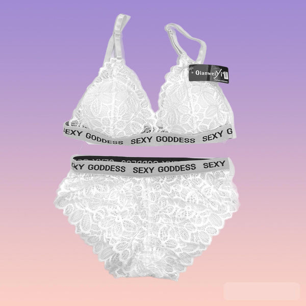 Sexy Goddess Bra & Panty Set - Free Size - 266 - Pinoyhyper