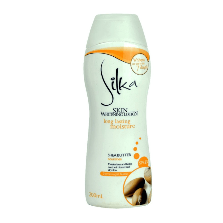 Silka Whitening Lotion Shea Butter SPF23 - 200ml - Pinoyhyper