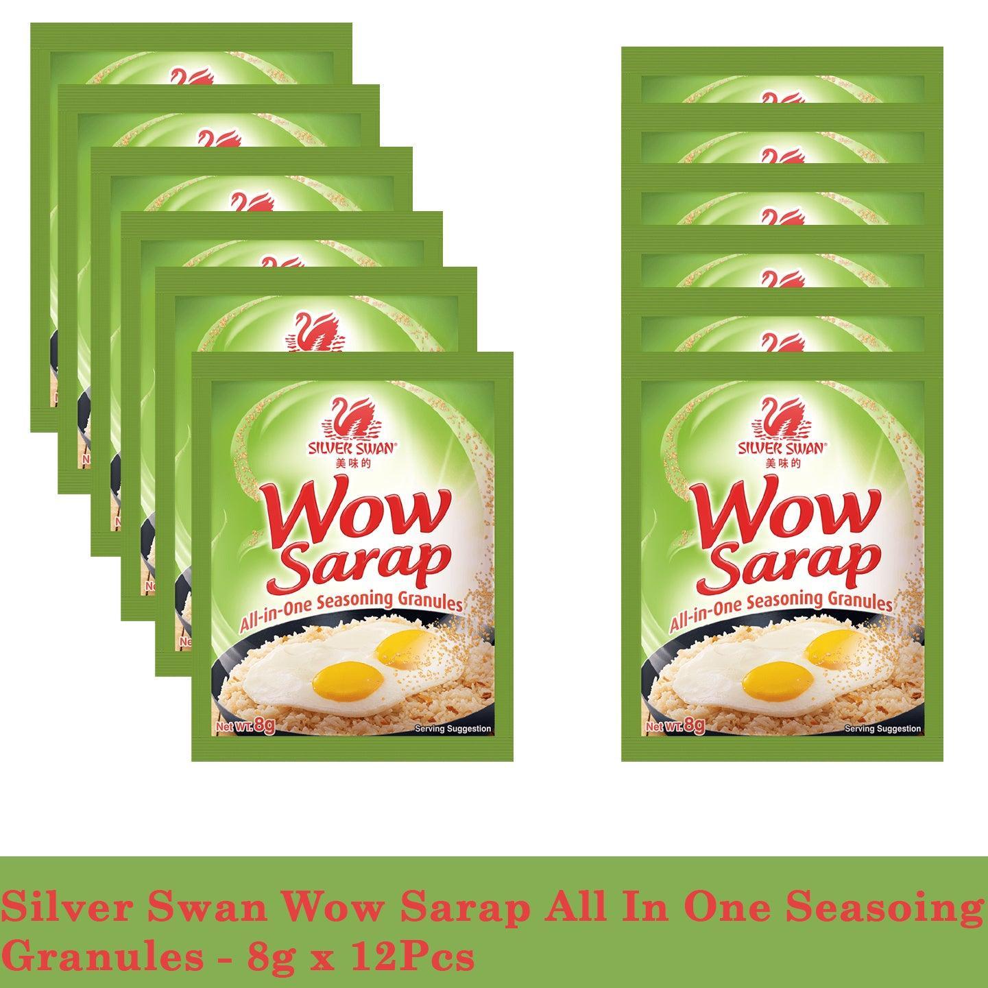 Silver Swan Wow Sarap All In One Seasoing Granules - 8g x 12Pcs - Pinoyhyper