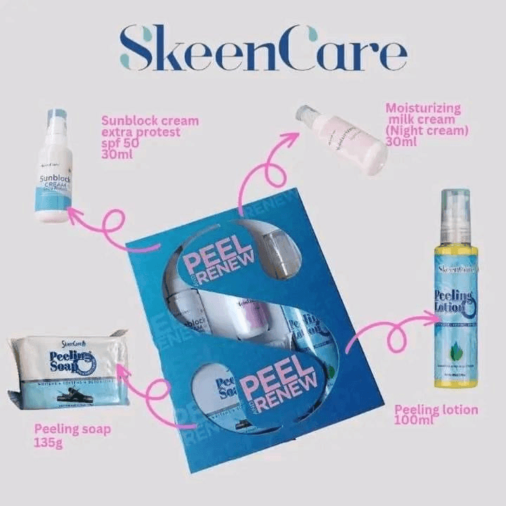 SkeenCare Peeling Lotion Peel & Renew Set – Pinoy Hyper Kuwait