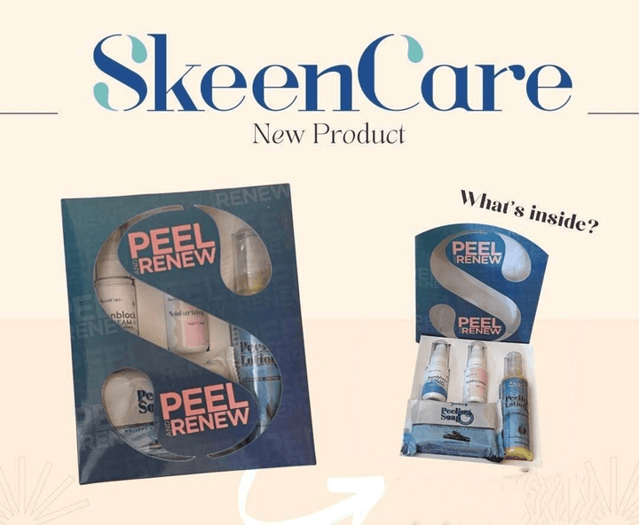 SkeenCare Peeling Lotion Peel & Renew Set - Pinoyhyper