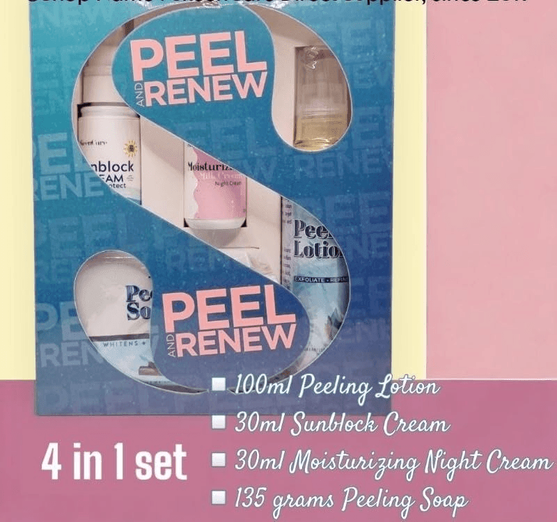 SkeenCare Peeling Lotion Peel & Renew Set – Pinoy Hyper Kuwait