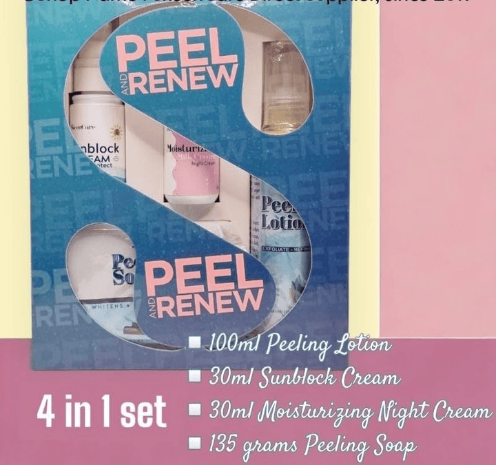 SkeenCare Peeling Lotion Peel & Renew Set - Pinoyhyper