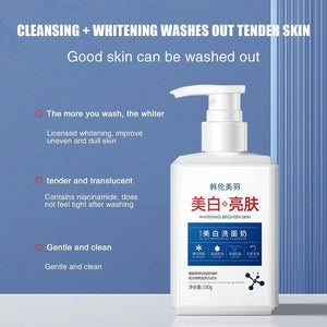 Skin Brightening Face Wash Whitening Cleanser Moisturizing Cleanser Niacina 150 g - Pinoyhyper