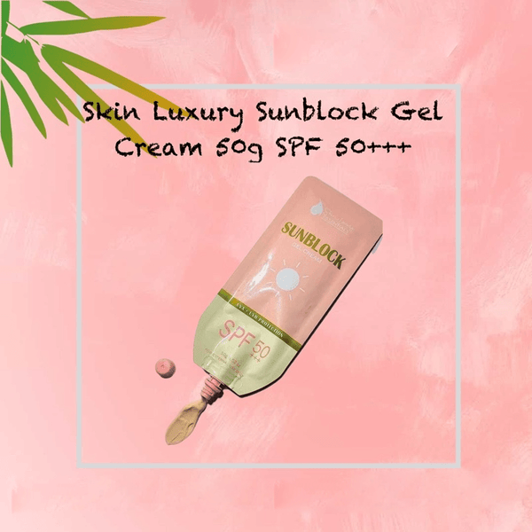 Skin Luxury Essentials Sunblock Gel Cream Spf 50+++ - 50g - Pinoyhyper