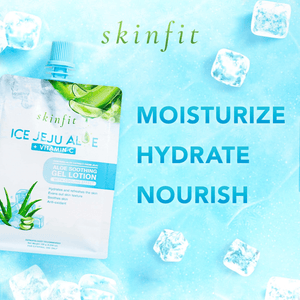 Skinfit Ice Jeju Aloe + Vitamin C Gel Lotion - 120g - Pinoyhyper