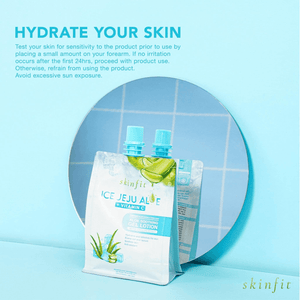 Skinfit Ice Jeju Aloe + Vitamin C Gel Lotion - 120g - Pinoyhyper