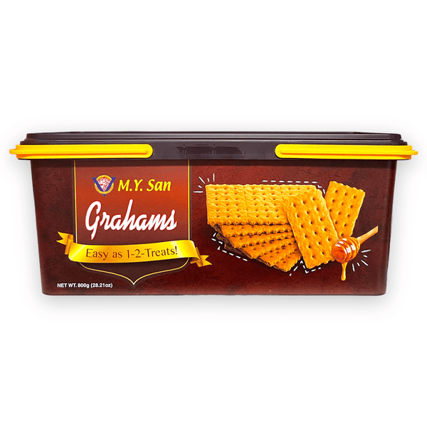 Sky Flakes Honey Graham Crackers 800g Tub - M.Y. San - Pinoyhyper