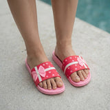 Global Matrix Women's Bow Slide Sandals