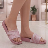 Women's Love Text Printed Trendy Slipper & Sandals - E-606