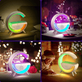 Smart Bluetooth Speaker With Wireless Charging & LED Light - BT2301 - Pinoyhyper