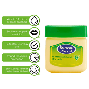 Smooth Petroleum Jelly Aloe Fresh - 2 × 225g - Pinoyhyper