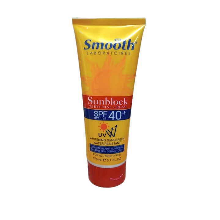 Smooth Sunblock Whitening Sunscreen UVA/UVB SPF 40+ - 170ml - Pinoyhyper