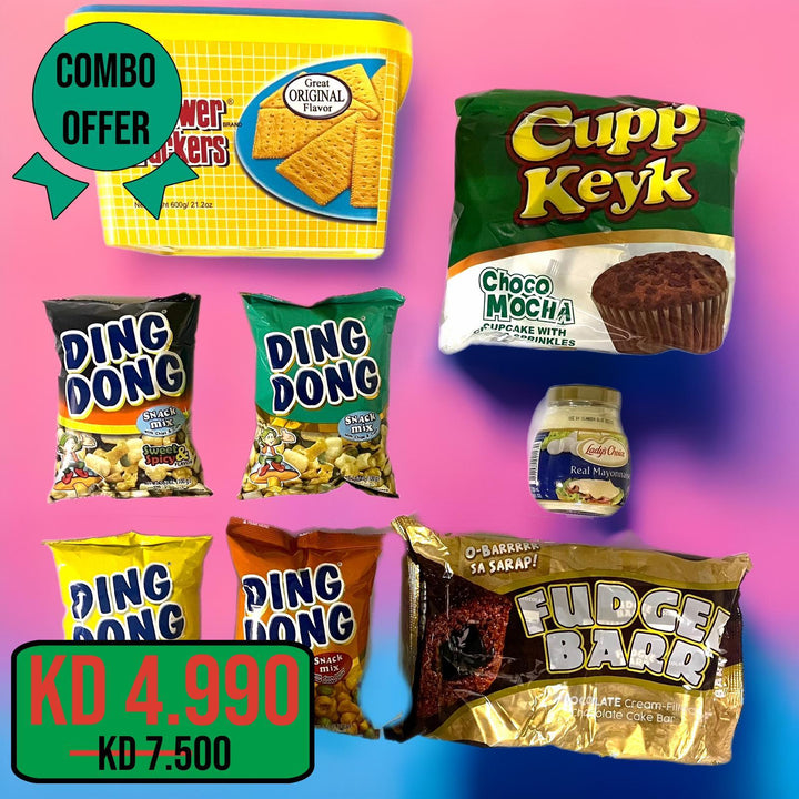 Snacks Combo 1 (8Pcs) - Pinoyhyper