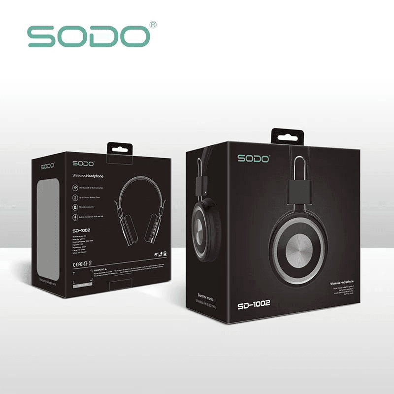 Sodo Bluetooth Boom HeadPhone SD-1002 - Pinoyhyper