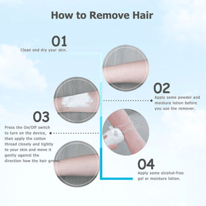 Sokany Cotton Threading Epilator Rechargable Hair Remover SK-1902 - Pinoyhyper