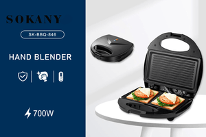 Sokany Sandwich Maker SK-BBQ-846 - Pinoyhyper