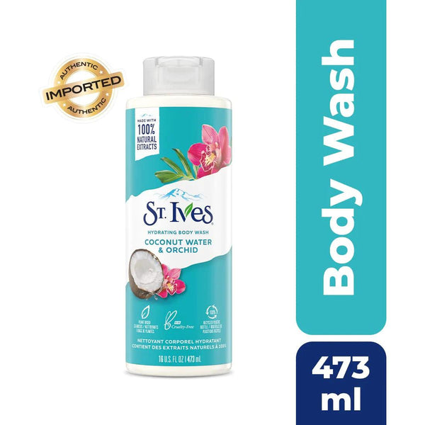 St Ives Coconut Water & Orchid Body Wash - 473ml - Pinoyhyper