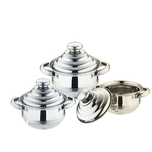 Stainless Steel Cookware Set - 3 Pcs - Pinoyhyper