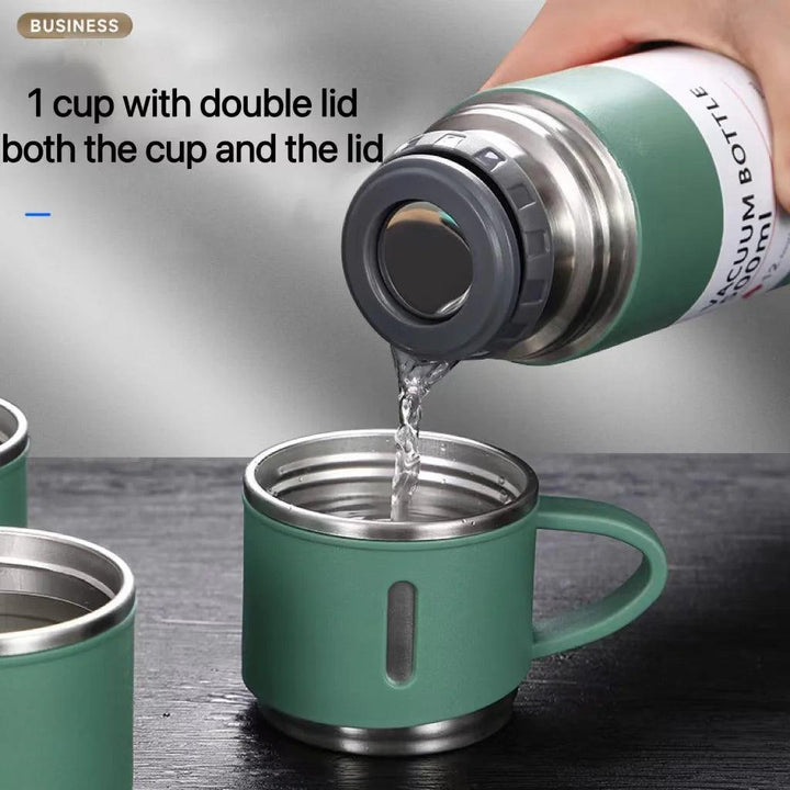 Stainless Steel Vacuum Thermos with Coffee Tumbler Travel Mug - Pinoyhyper