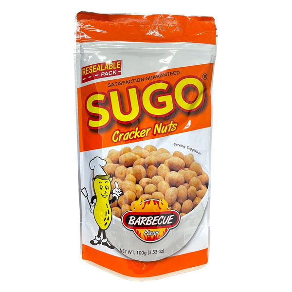 Sugo Cracker Nuts Barbecue Flavor - 100g - Pinoyhyper