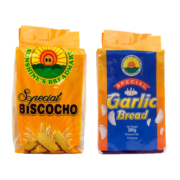 Sunshine's Special Garlic + Biscocho Bread - 200g (1+1) Offer - Pinoyhyper