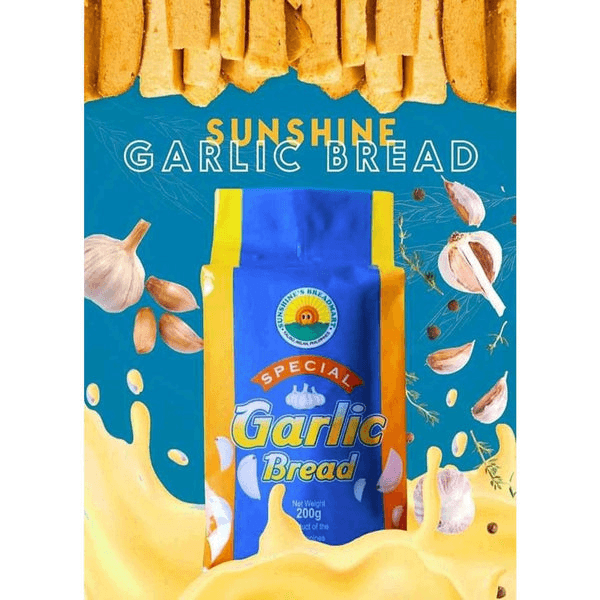 Sunshine's Special Garlic + Biscocho Bread - 200g (1+1) Offer - Pinoyhyper