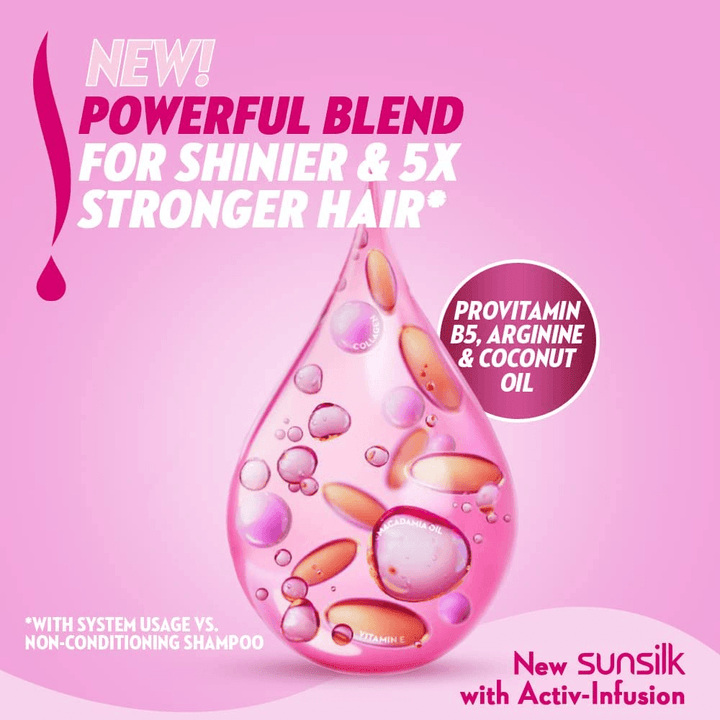 Sunsilk Strength & Shine Shampoo - 400ml x 2Pcs - Pinoyhyper