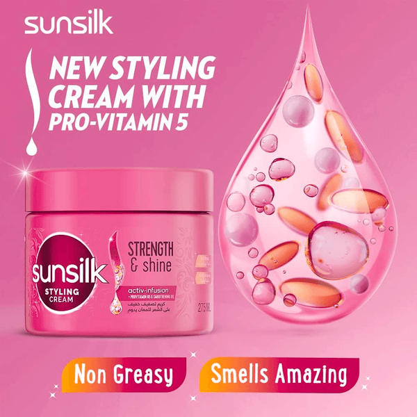 Sunsilk Strength & Shine Styling Hair Cream - 275ml - Pinoyhyper