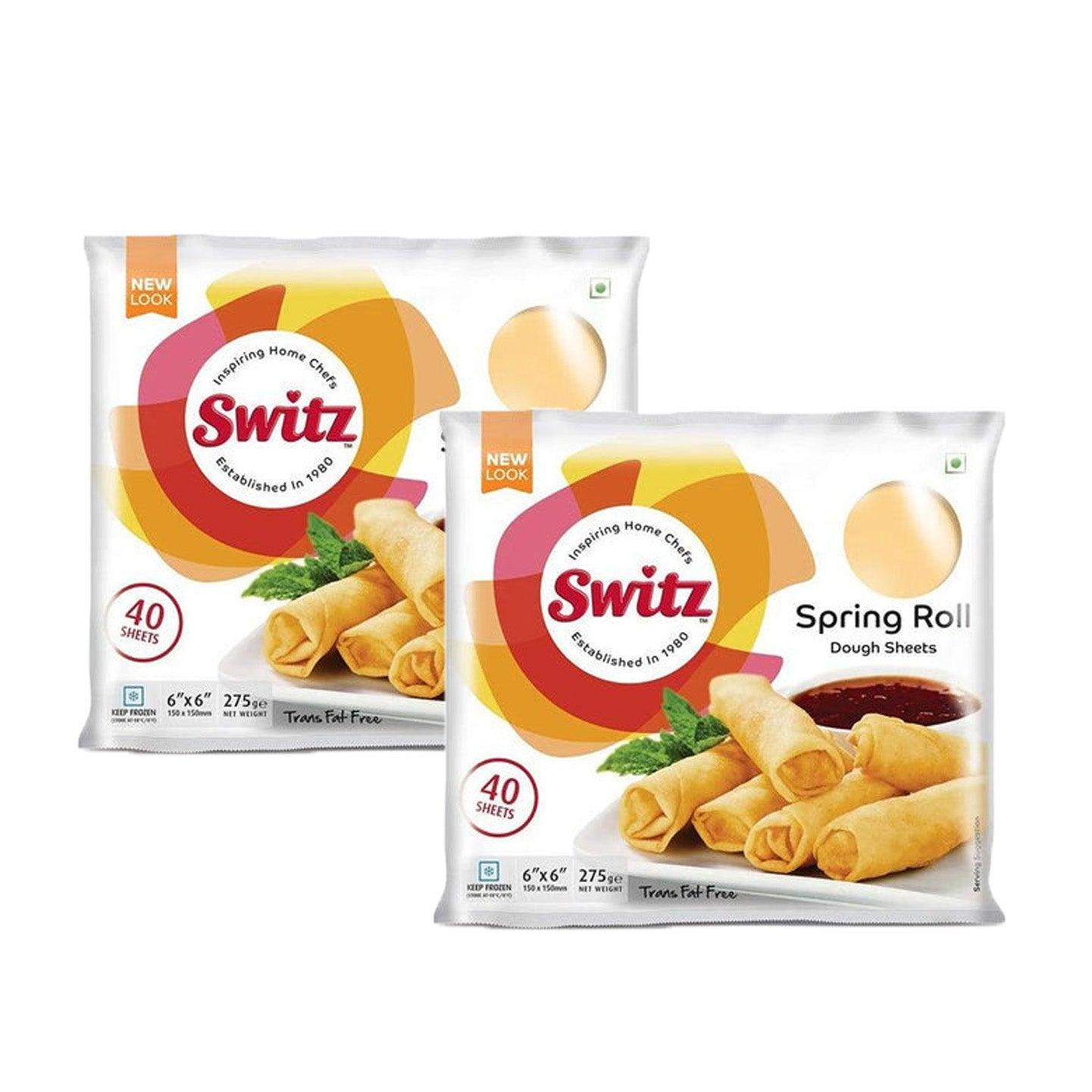 Switz Spring Roll Sheets - 2 × 40Pcs (Offer) - Pinoyhyper