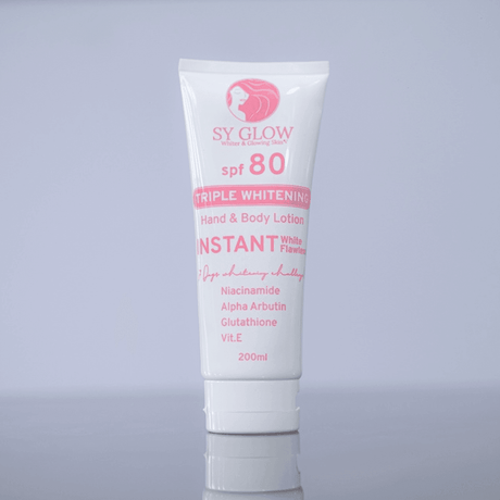 SY Glow Instant Whitening Lotion SPF 80 - 200ml - Pinoyhyper